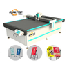 Realtop Automatic Vinyl Advertising Label Kiss Cutting Machine with High Speed RTD2516/1216/1630