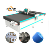 Realtop CNC Oscillating Blade Epe Vertical Board Cutting Equipment Foam Cutting Machine